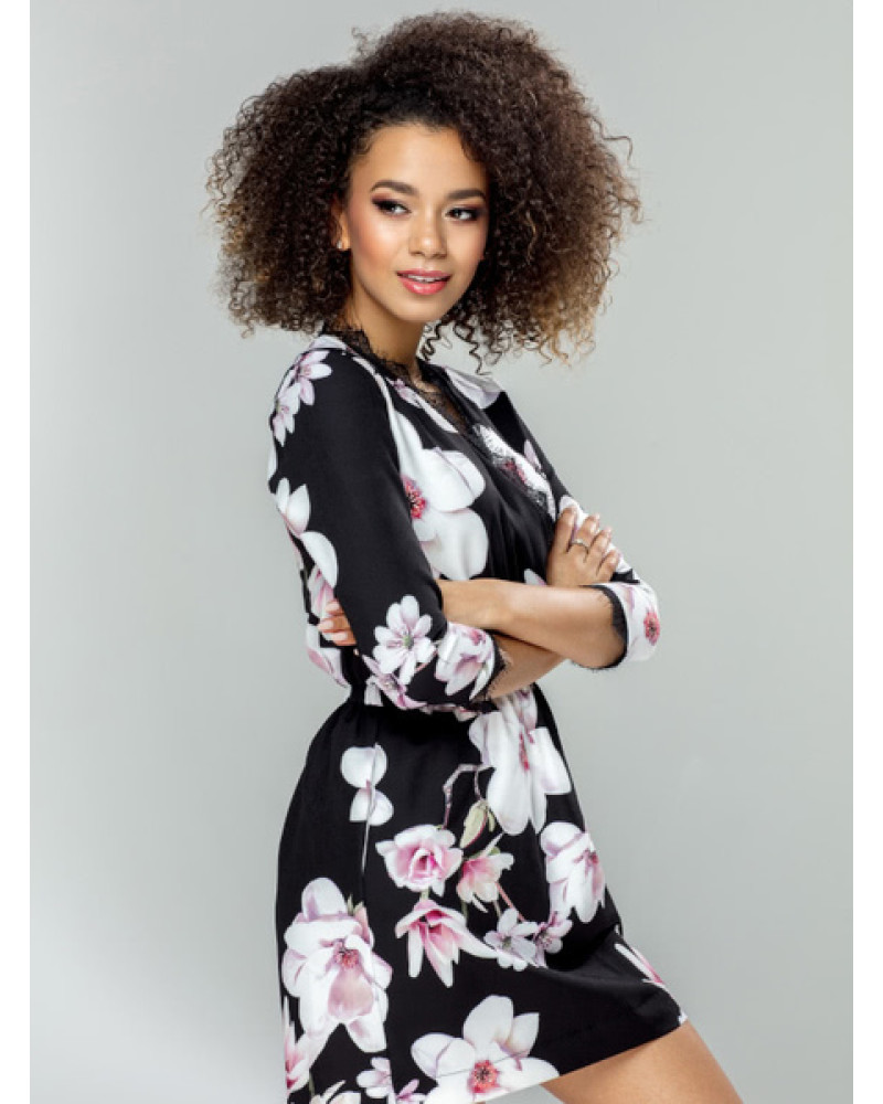 Floral Wrap Dress