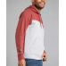 Cotton Blend Colorblock Two Tone Hoodie