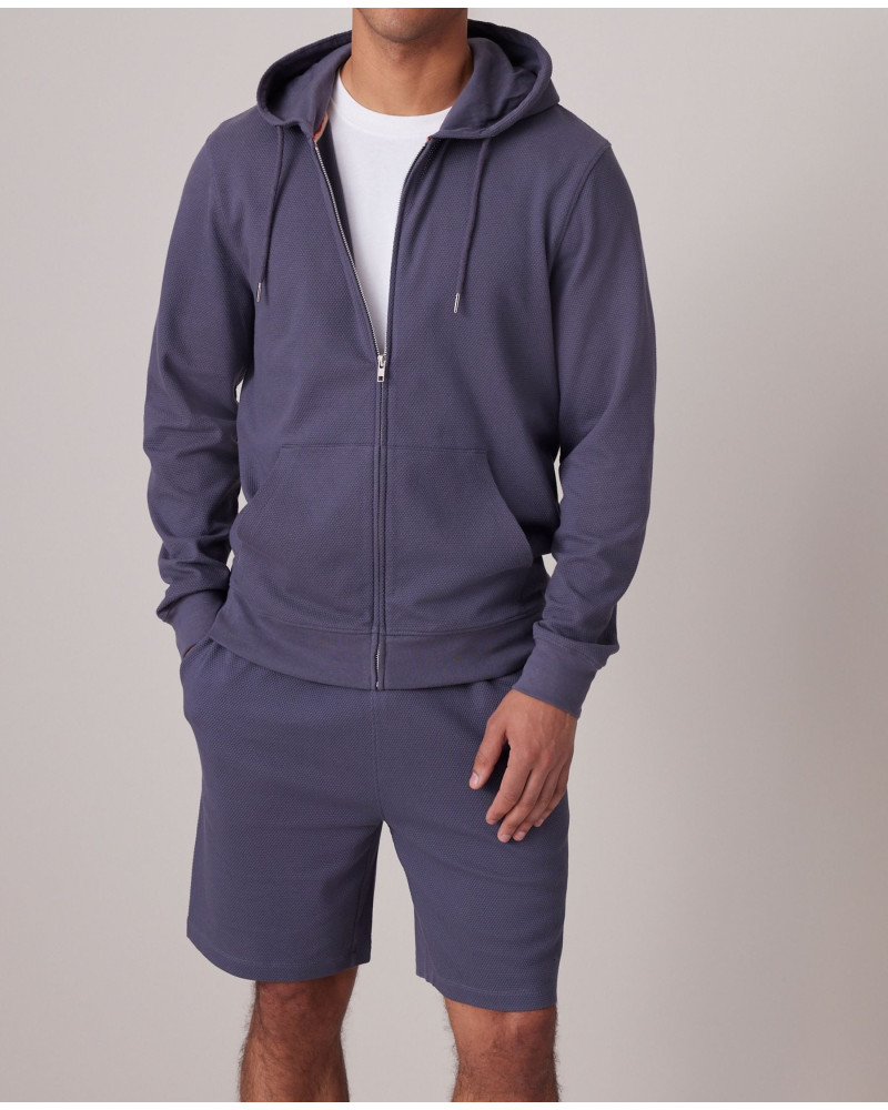 Lightweight Zip Through Hoodie