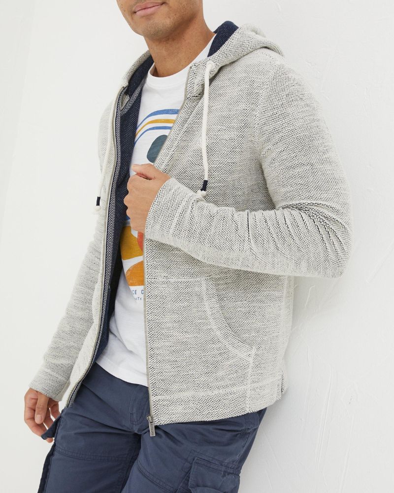 Woolacombe Zip Through Hoodie