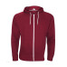 Plain Mens American Fleece Zip UP Hoodie