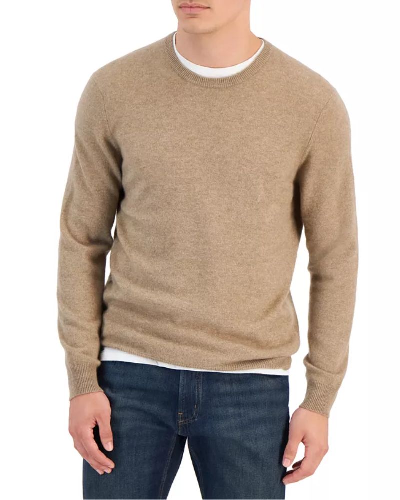 Cashmere Crew-Neck Sweater