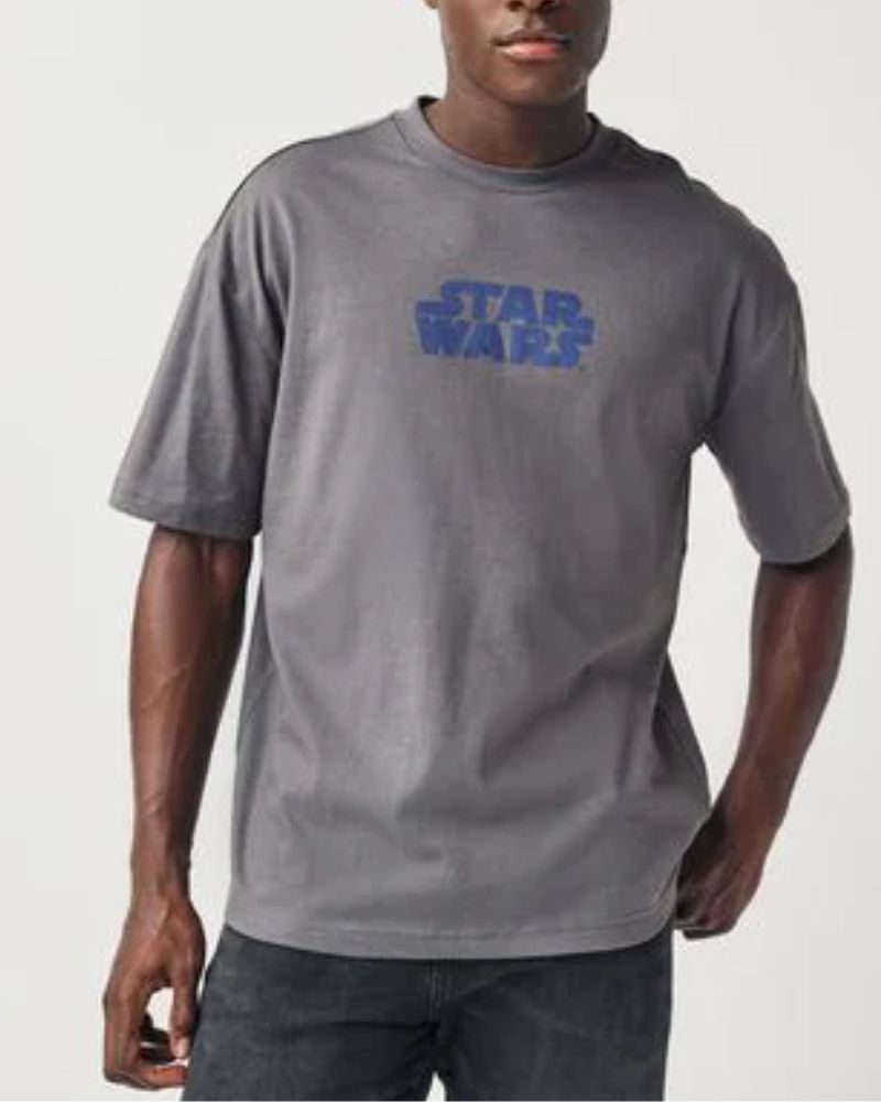 Grey Star Wars Licence T-Shirt