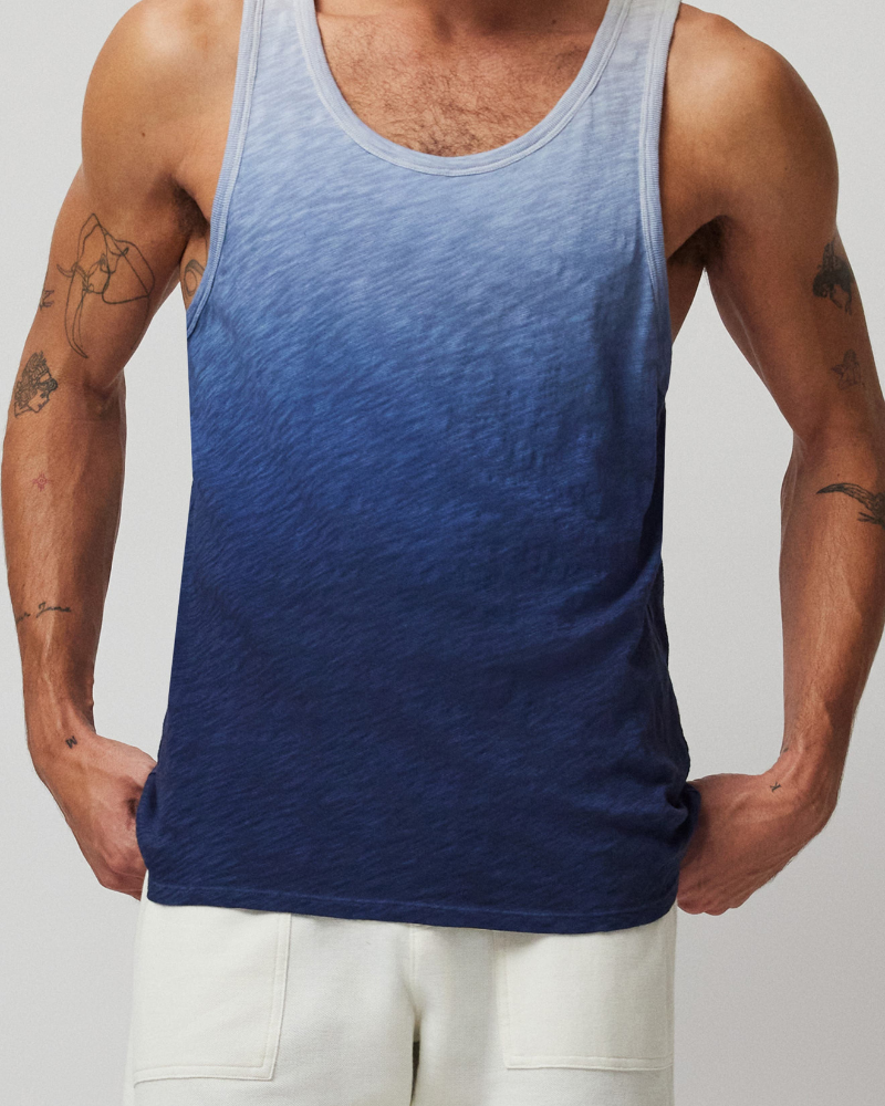 Men Cotton Slub Tank